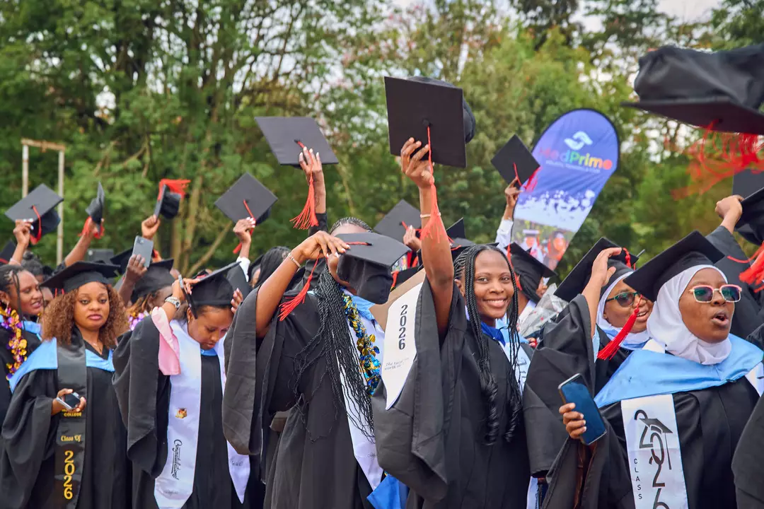 Graduation ceremony procession